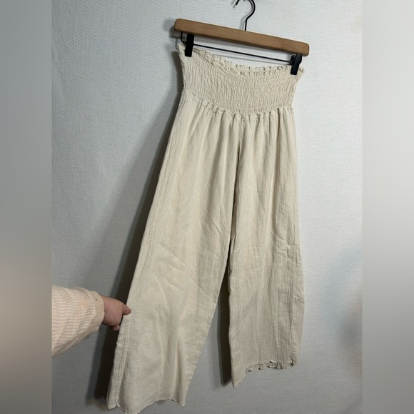 Hard tail wide leg cropped pants - Picture 2 of 7